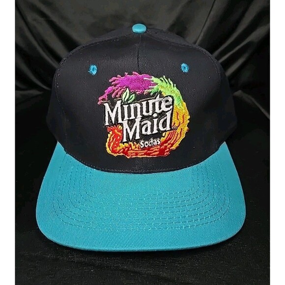 Vintage Minute Maid Soda Cap Hat Flav Rage, Snapback - Picture 1 of 6